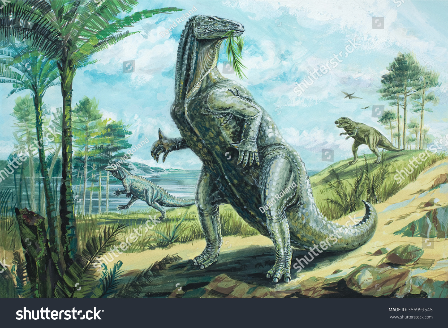 large herbivore dinosaur