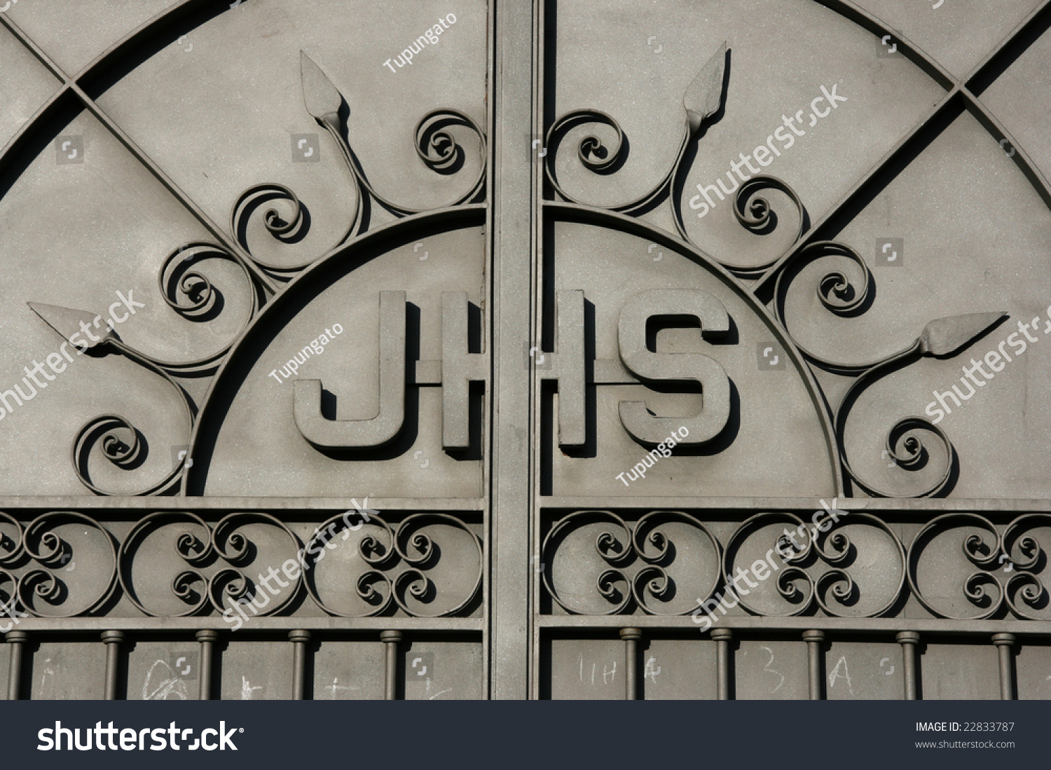 Ihs Jhs Christogram Western Christianity Monogram Stock Photo 22833787 ...