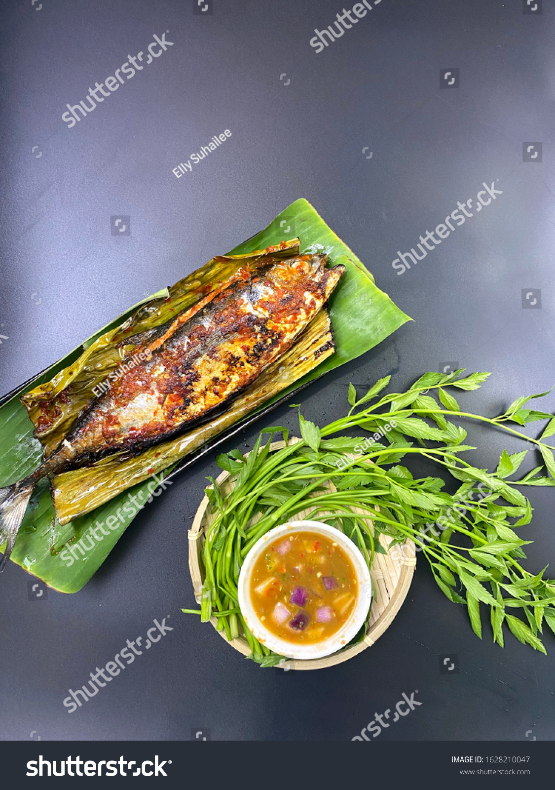 Bakar one ikan Spicy Grilled