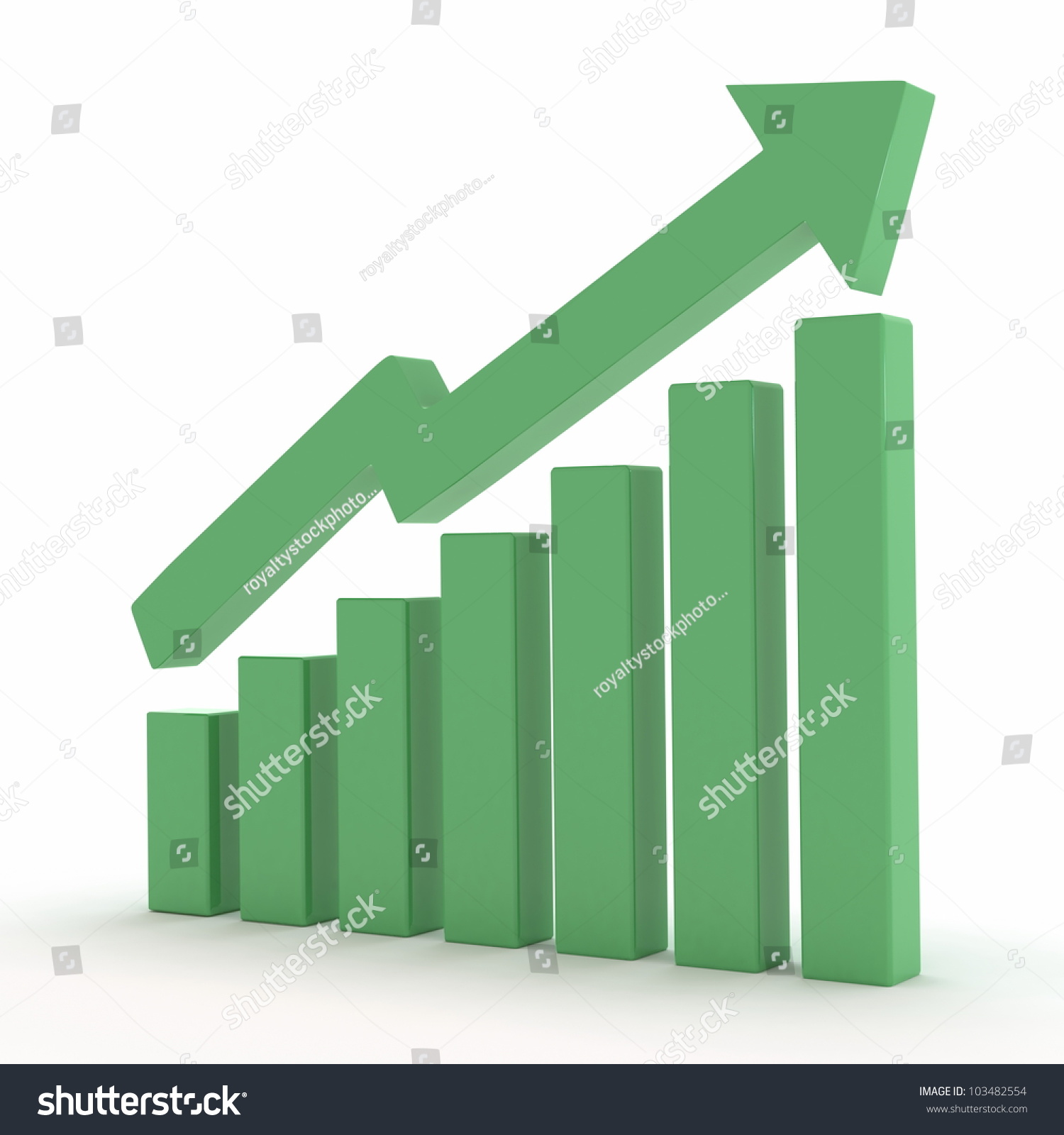 Illustration Of Growth / Raise / Share Market - 103482554 : Shutterstock