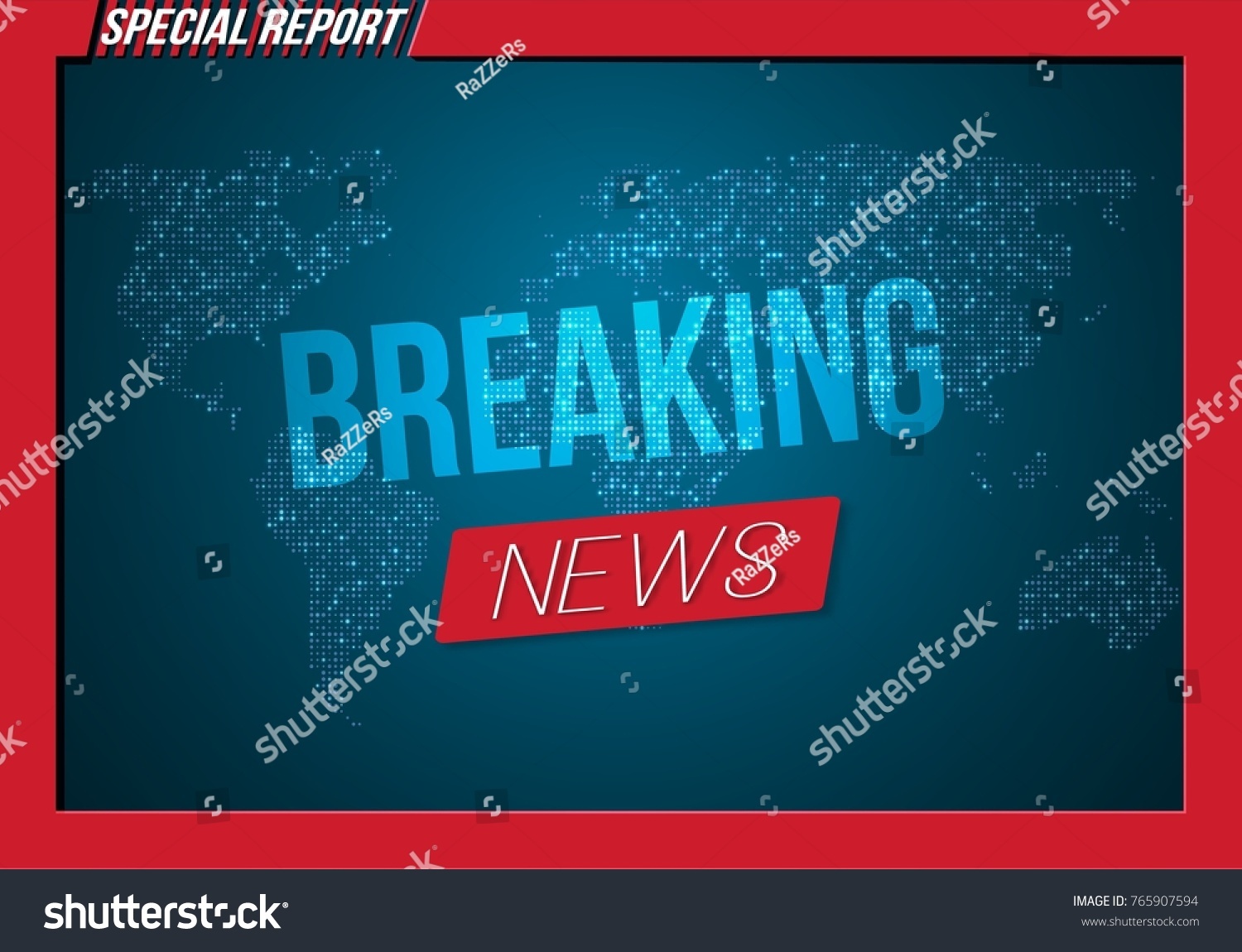 news banner template