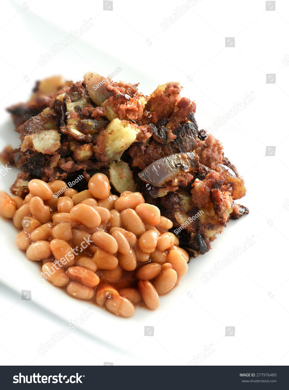 Image Corn Beef Hash Fried Corned Stock Photo 277976489 Shutterstock