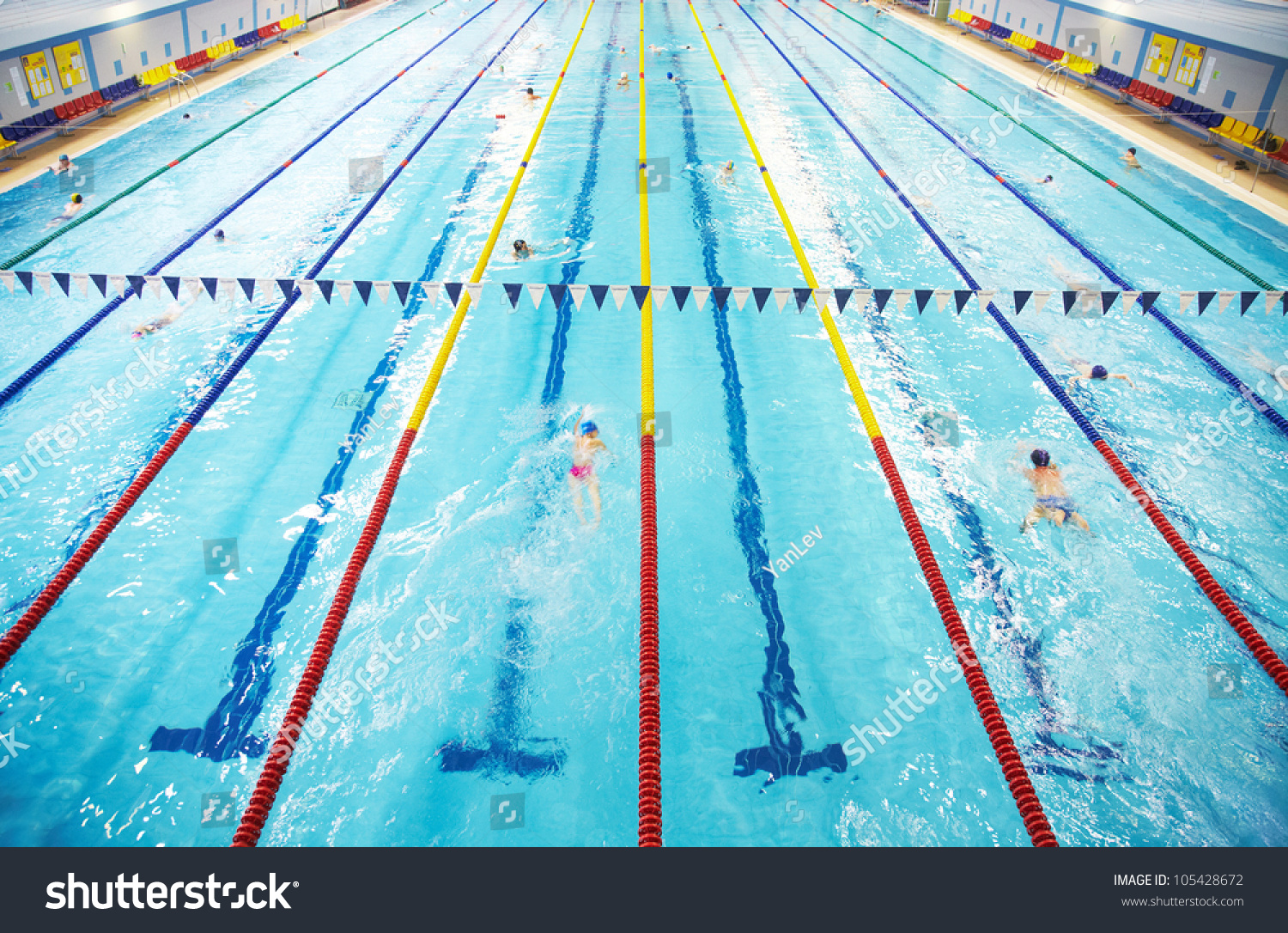 Image Swimming Pool Top View Stock Photo 105428672 - Shutterstock