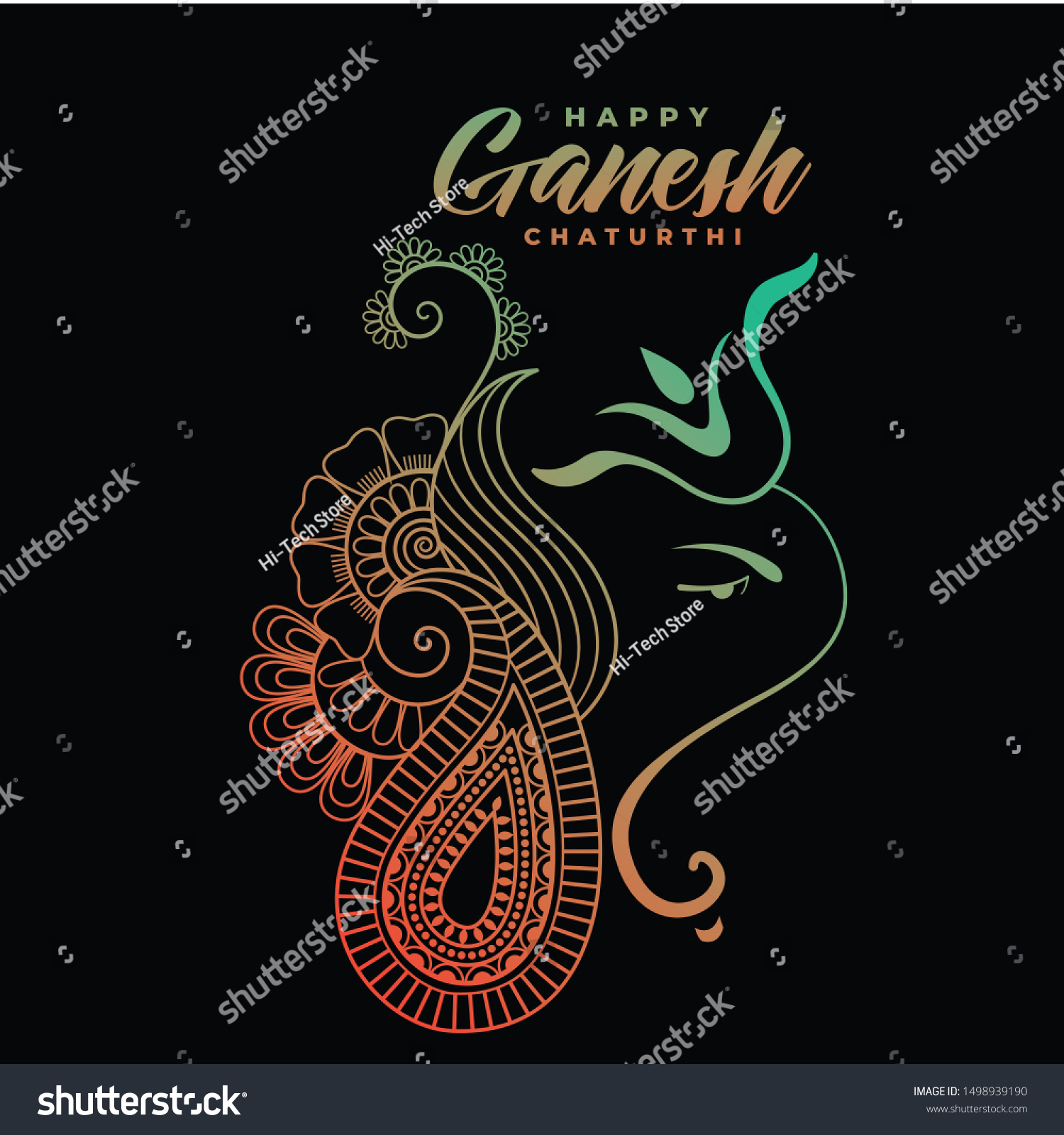 Images Happyganeshchaturthi Ganesh Png Background Photos Stock Illustration 1498939190