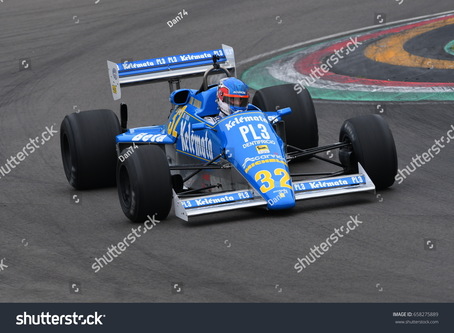 Imola May 17 Historic 19 Osella Stock Photo Edit Now