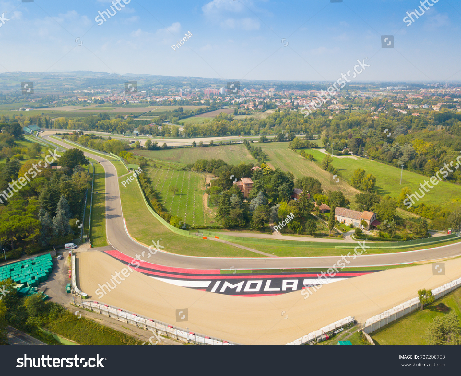 Imola Italy September 27 2017 Aerial Stock Photo Edit Now 729208753