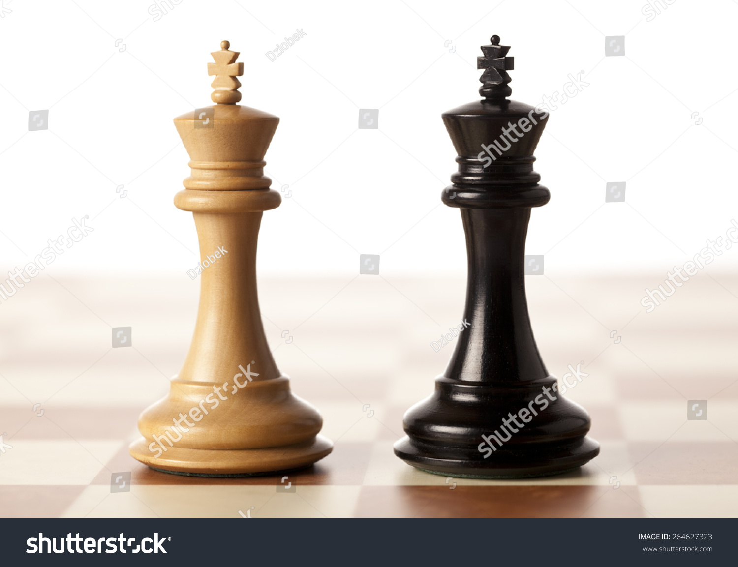 Impossible Situation - Two Chess Kings Standing Next To Each Other ...