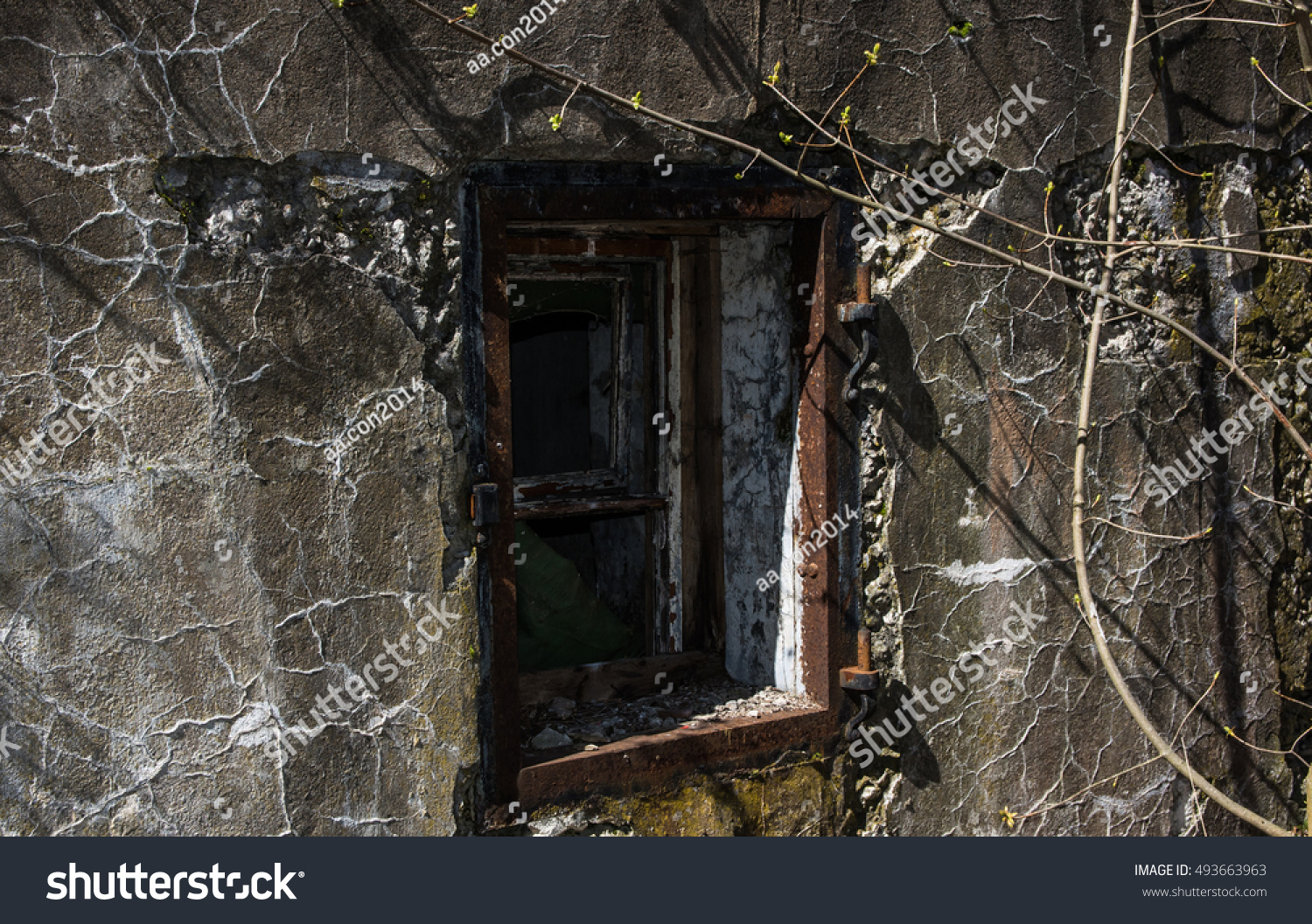 Bunker Window Fort Constantine Kronshtadt Stock Photo Edit Now