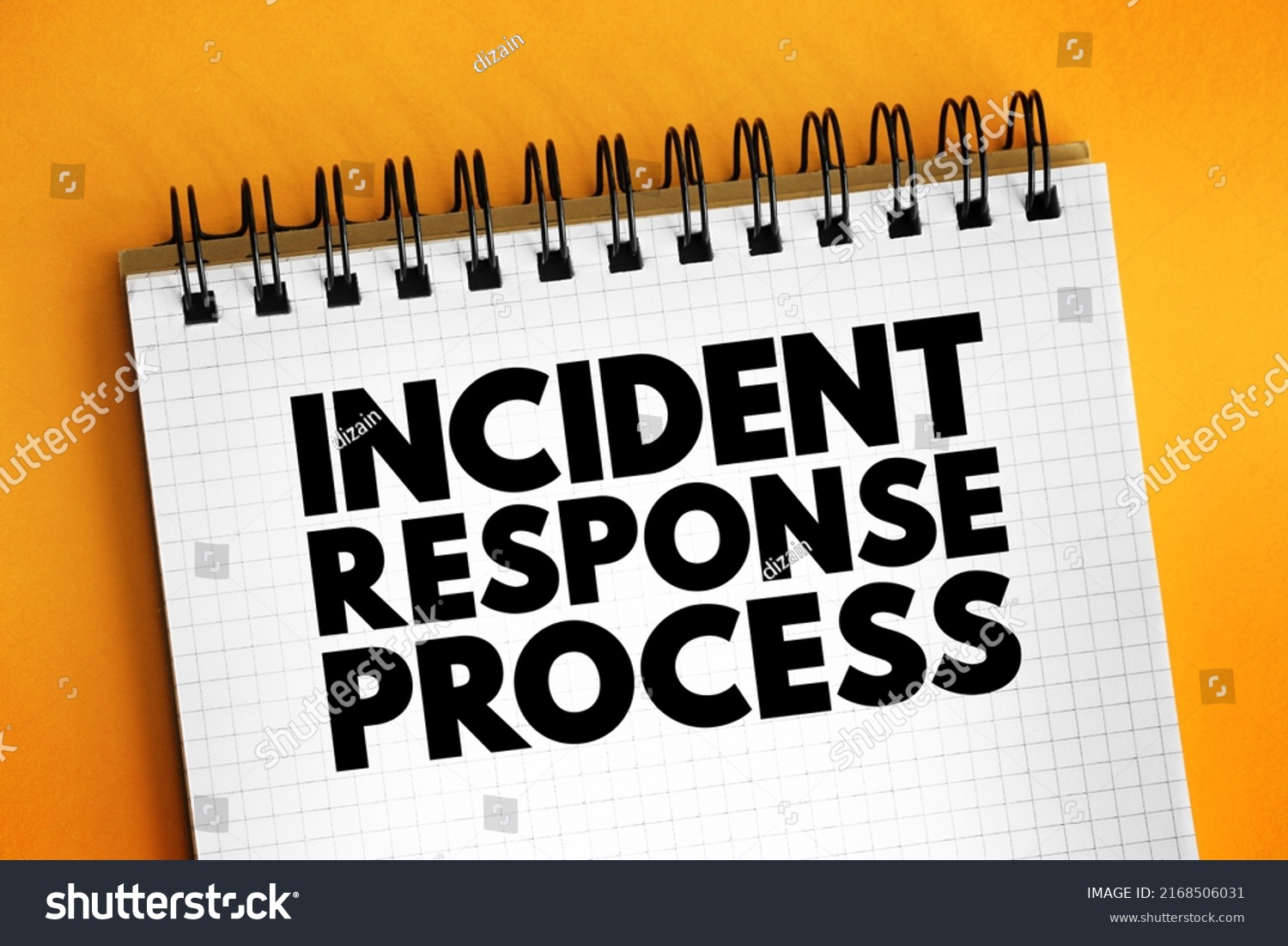 incident-response-process-collection-procedures-aimed-stock-photo