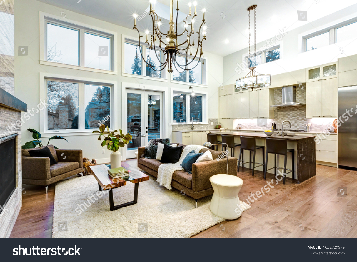 Incredible Light Airy Living Room High Stock Photo Edit Now