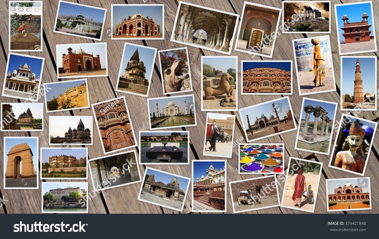 India Collage Stock Photo 379421848 - Shutterstock