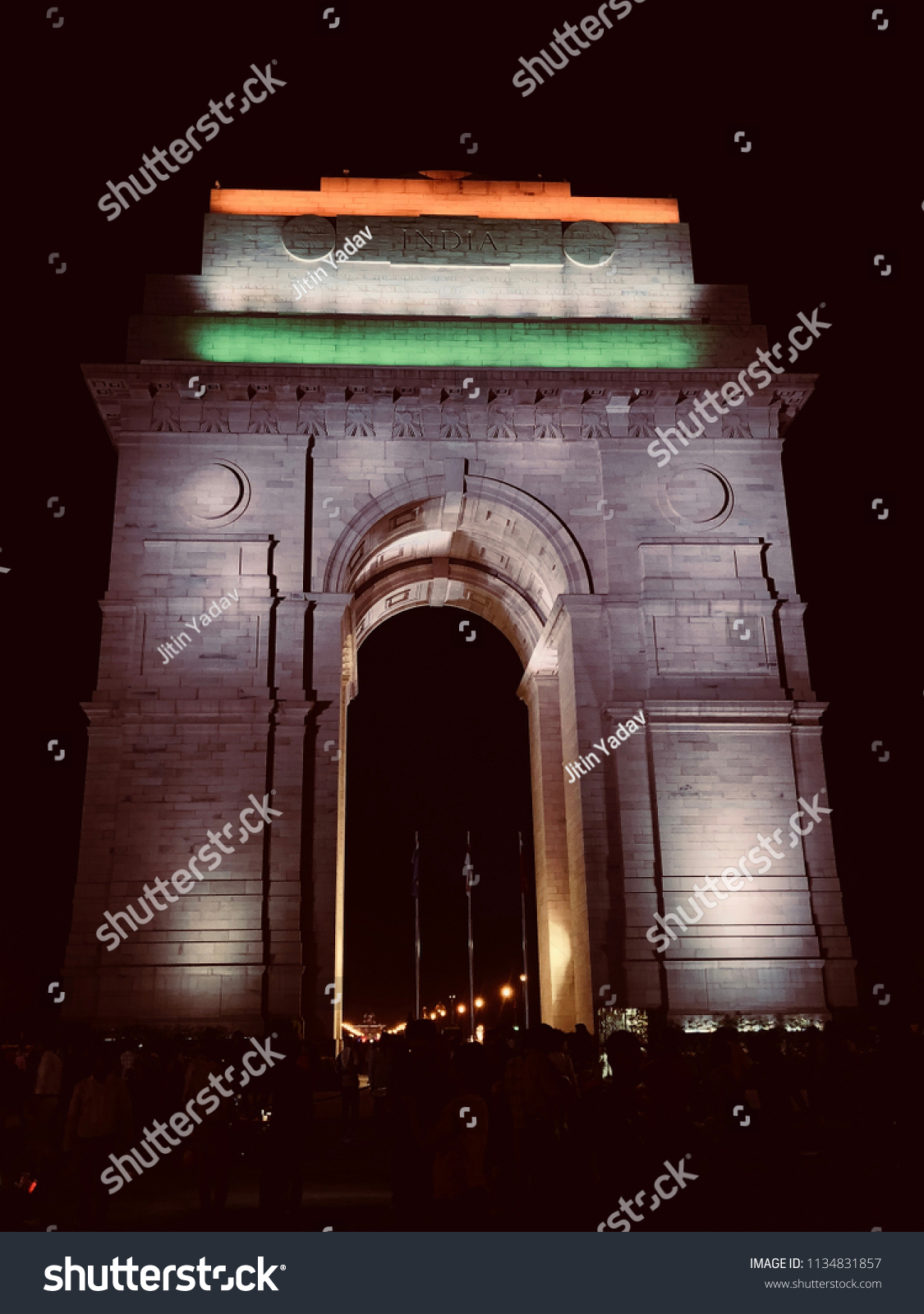 India Gate Delhi Stock Photo (Edit Now) 1134831857