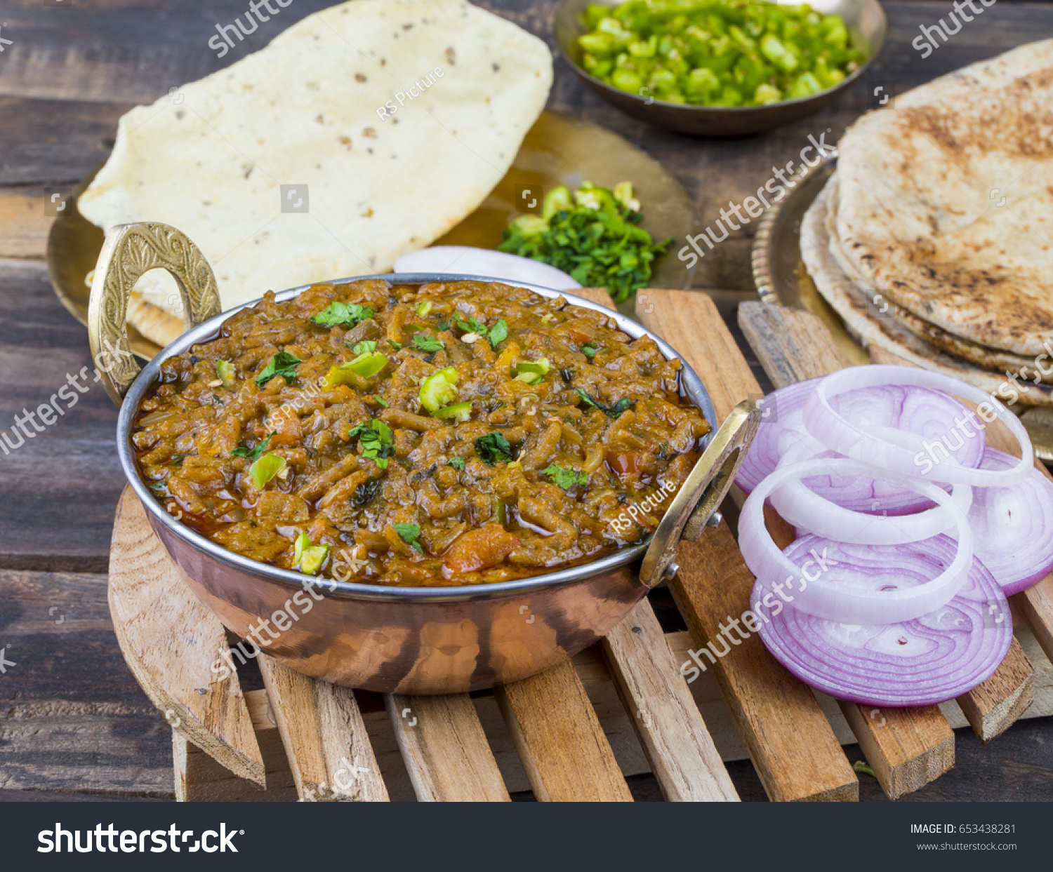 Indian Cuisine Sev Tamatar Called Sev Stock Photo 653438281 | Shutterstock