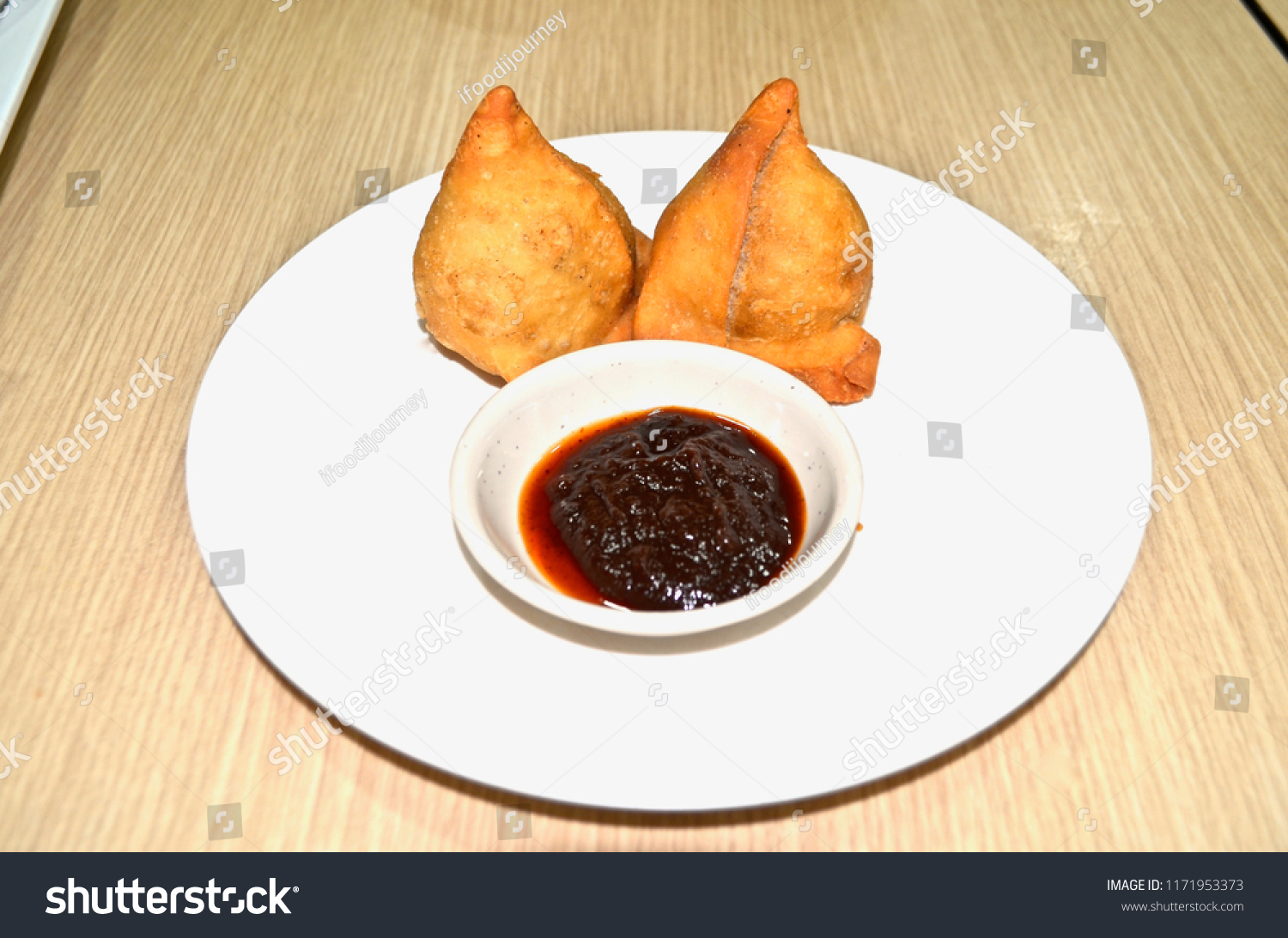 Indian Cuisine Vegetables Samosas Made Potatos Stock Photo Edit Now