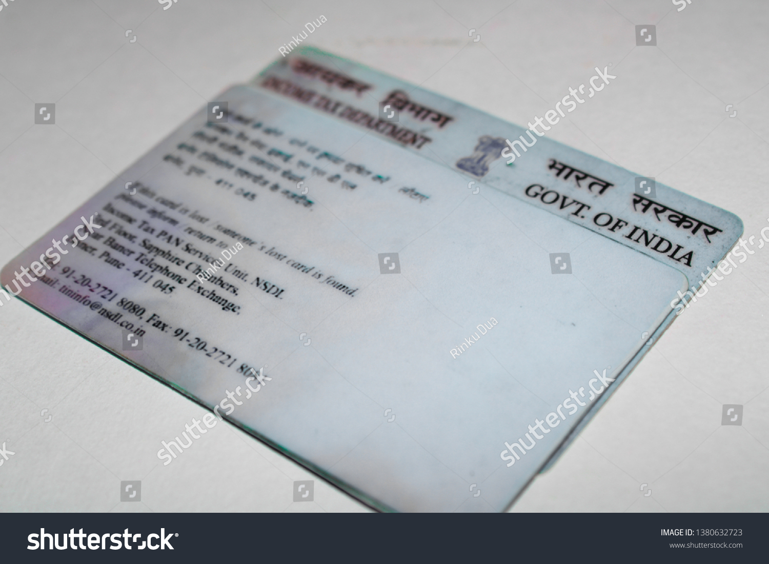 indian pan card isolated on white business finance stock image 1380632723 shutterstock