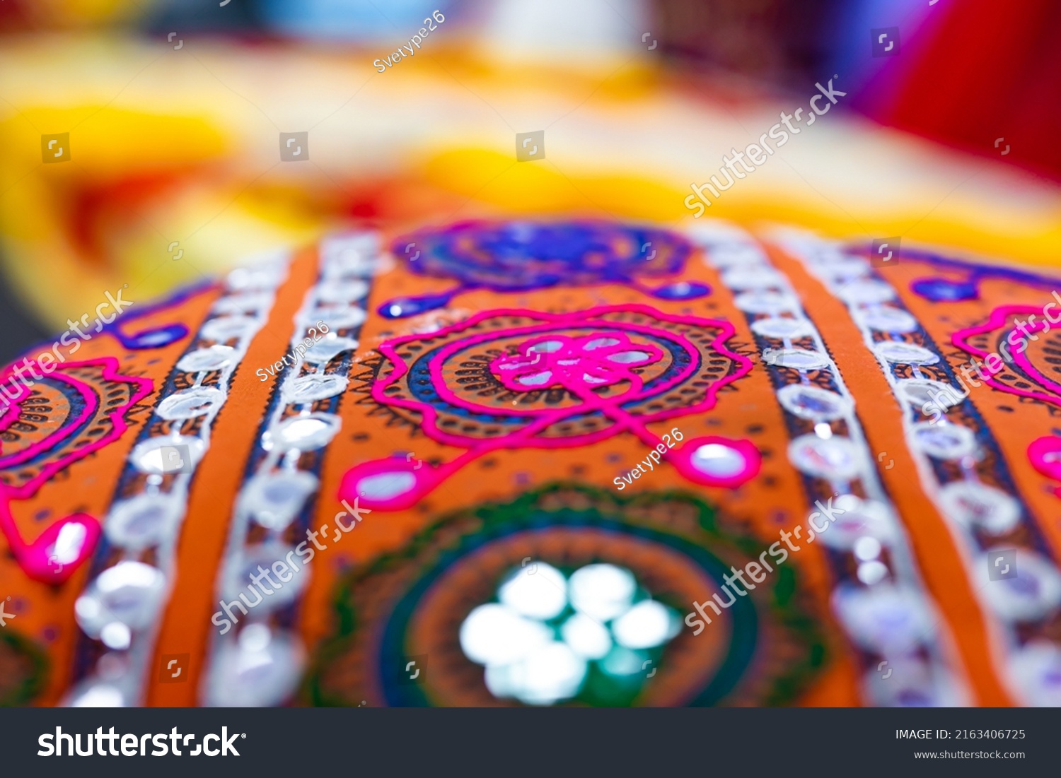 Indian Punjabi Pre Wedding Jago Ceremony Stock Photo 2163406725 ...