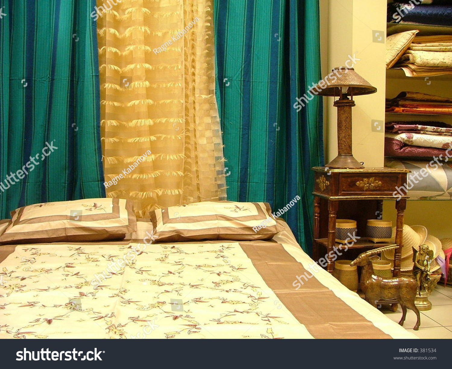 Indian Style Bedroom Stock Photo 381534 Shutterstock