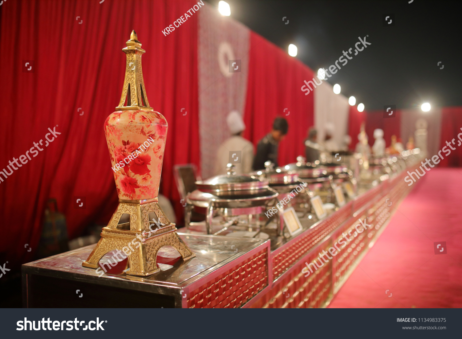 Indian wedding catering Images, Stock Photos & Vectors | Shutterstock