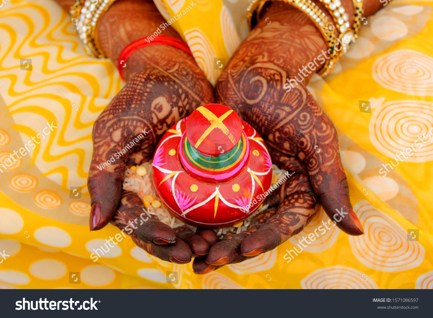 Indian Wedding Vidhi Candid Background Stock Photo Edit Now