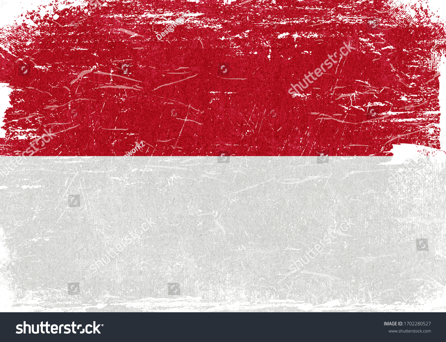 Indonesia Indonesia Flag Indonesia Flag Background Stock Illustration