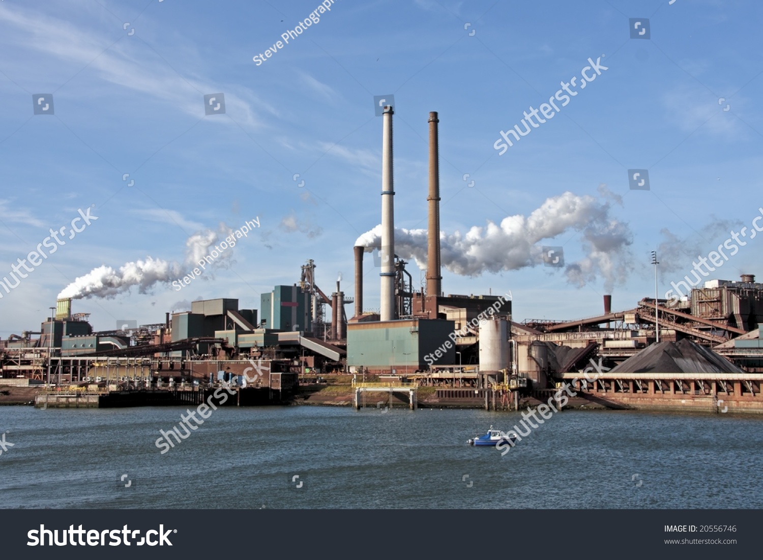 Industrial Environment In The Netherlands Stock Photo 20556746 ...