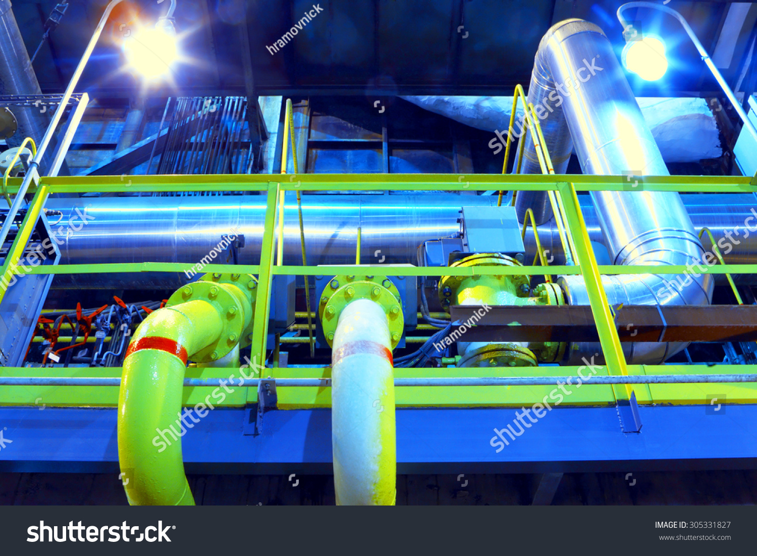 Industrial Zone Factory Equipment Stock Photo 305331827 | Shutterstock