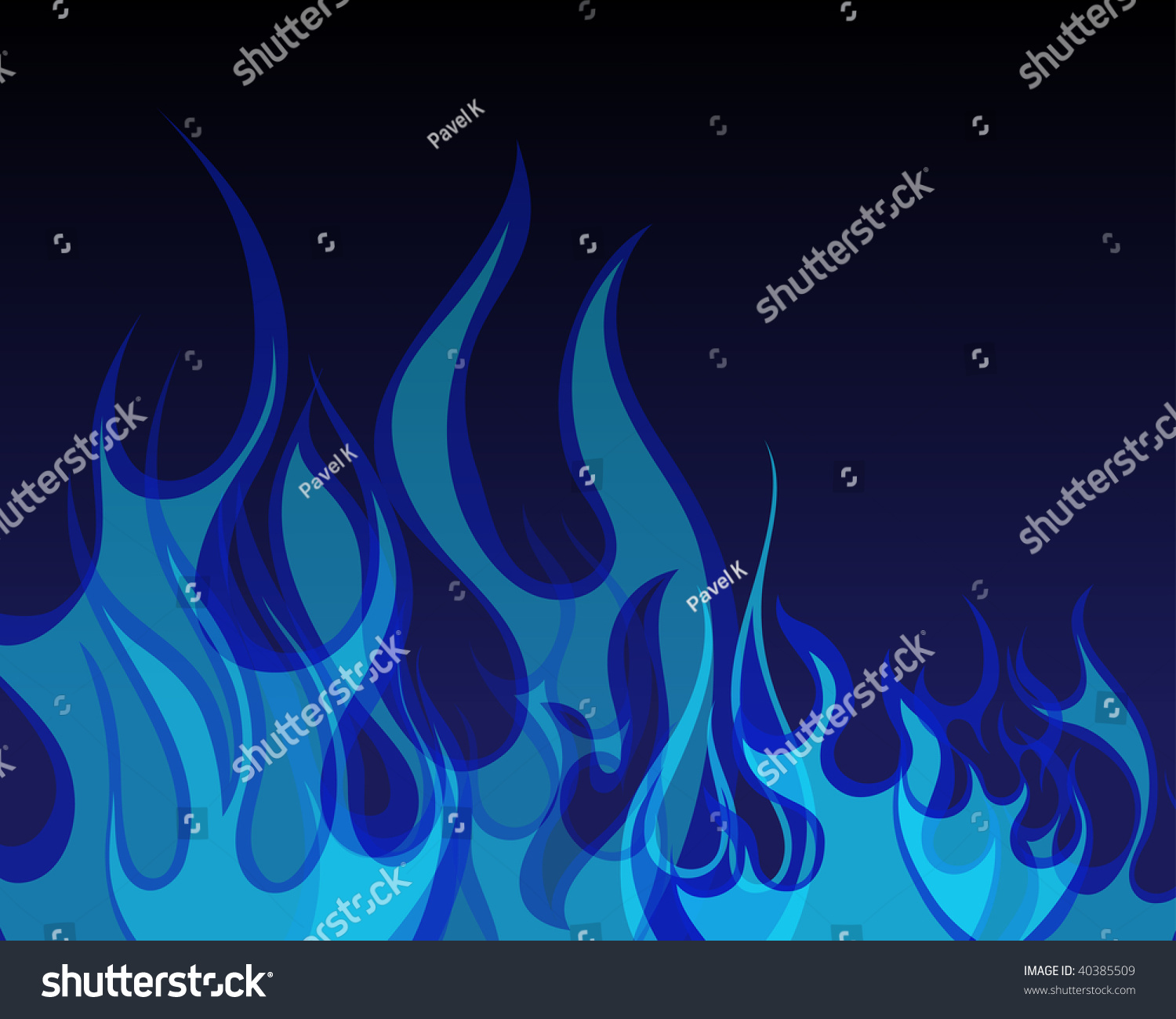 Inferno Fire Background Design Use Stock Illustration 40385509 ...