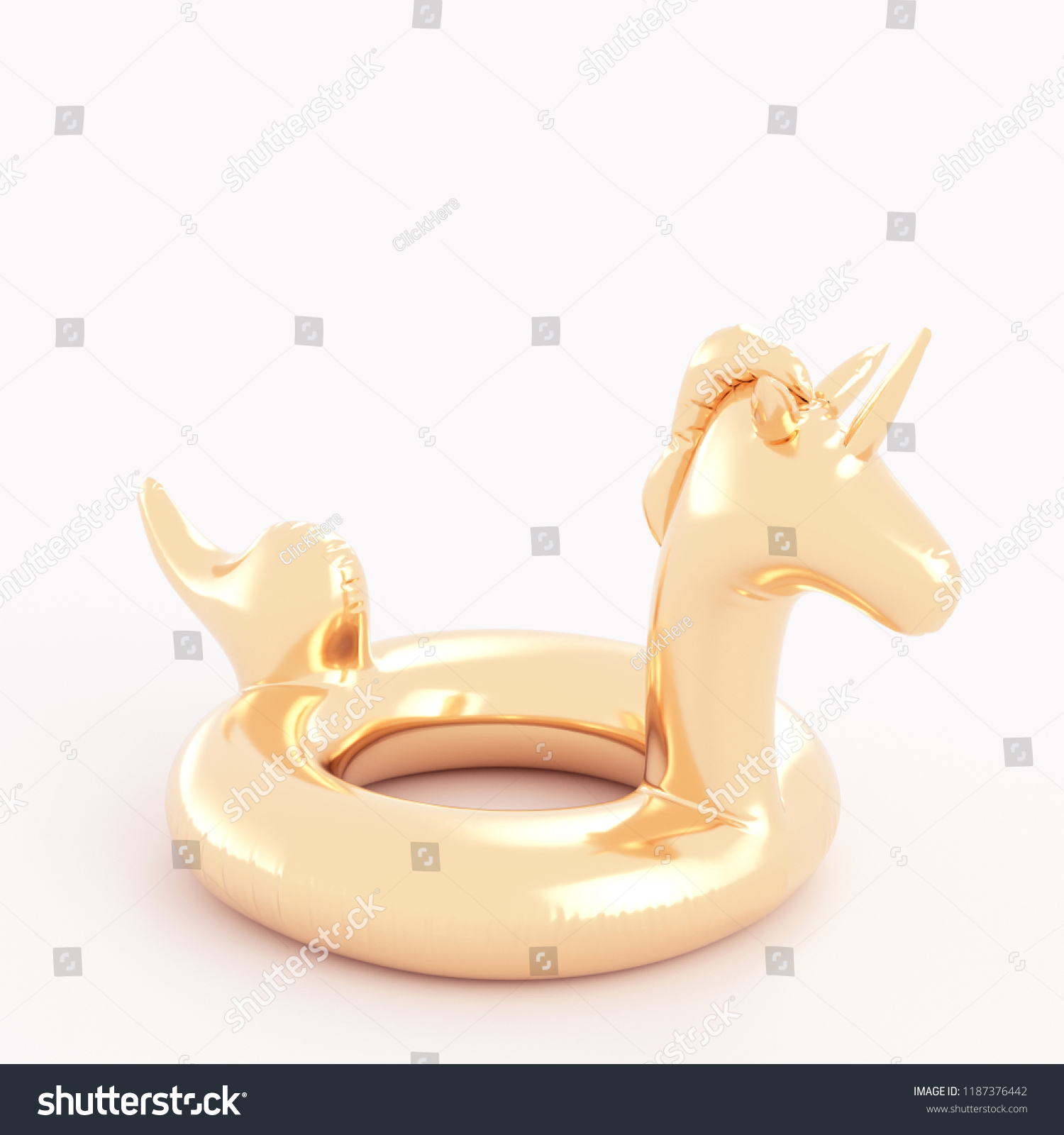 golden unicorn toy