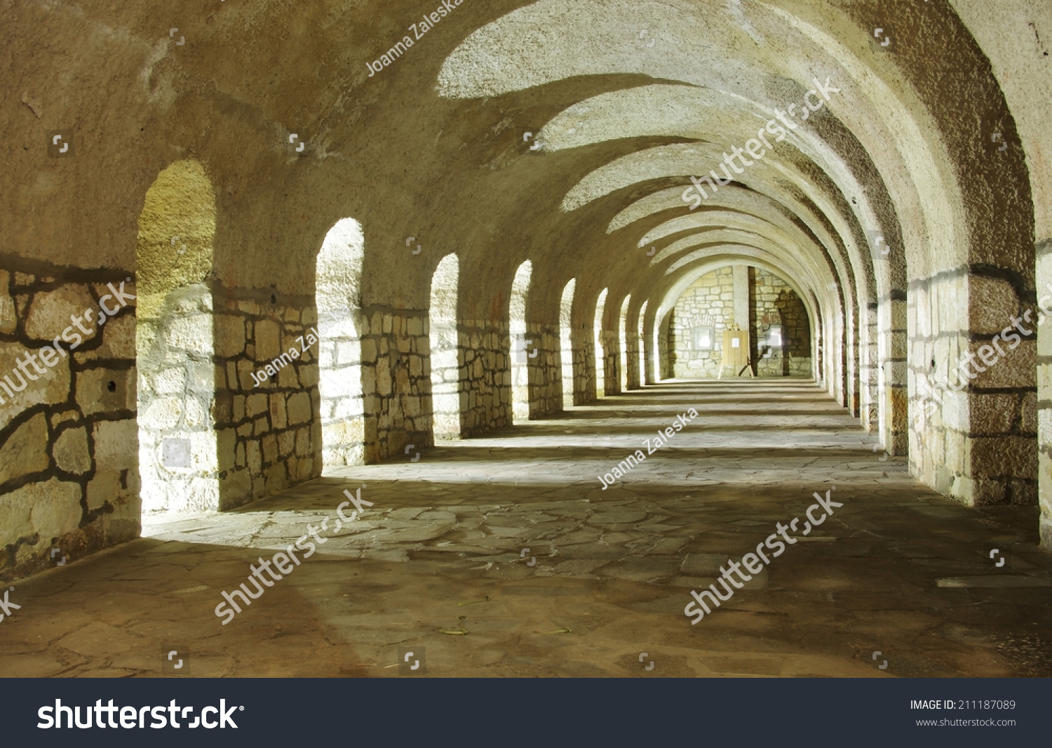 Inside Twierdza Klodzko Citadel Lower Silesia Stock Photo (Edit Now ...