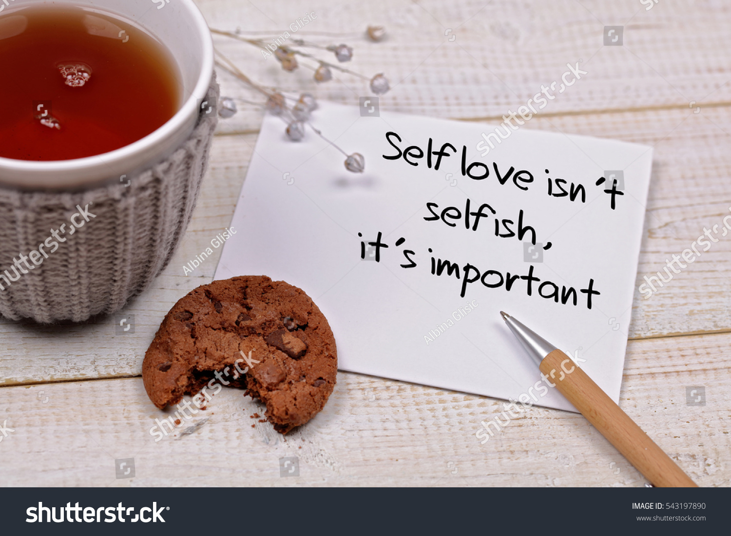 Inspiration motivation quote Self love is not selfish it is very important Happiness Life