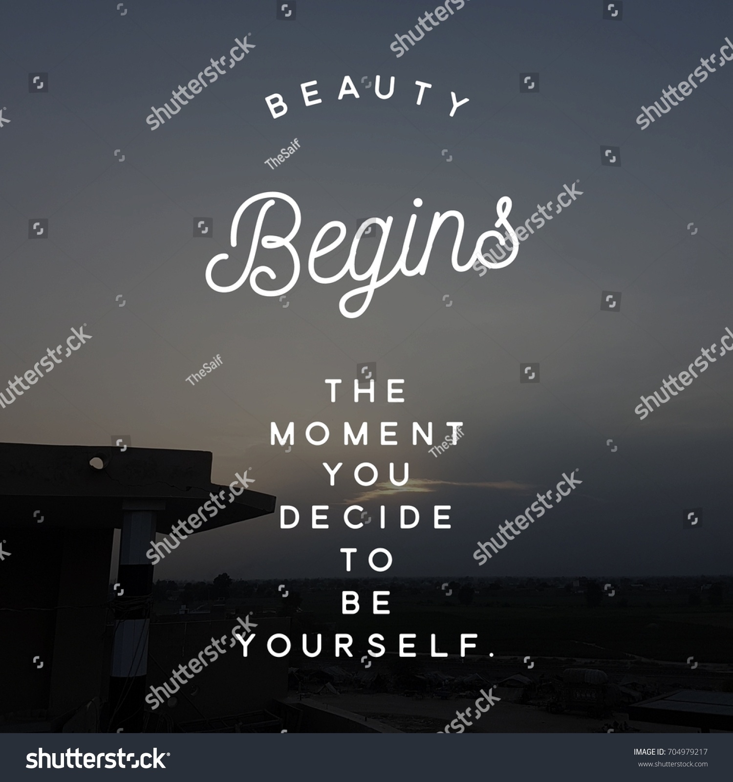 Inspirational Quote Best Motivational Quotes Sayings Stock Photo