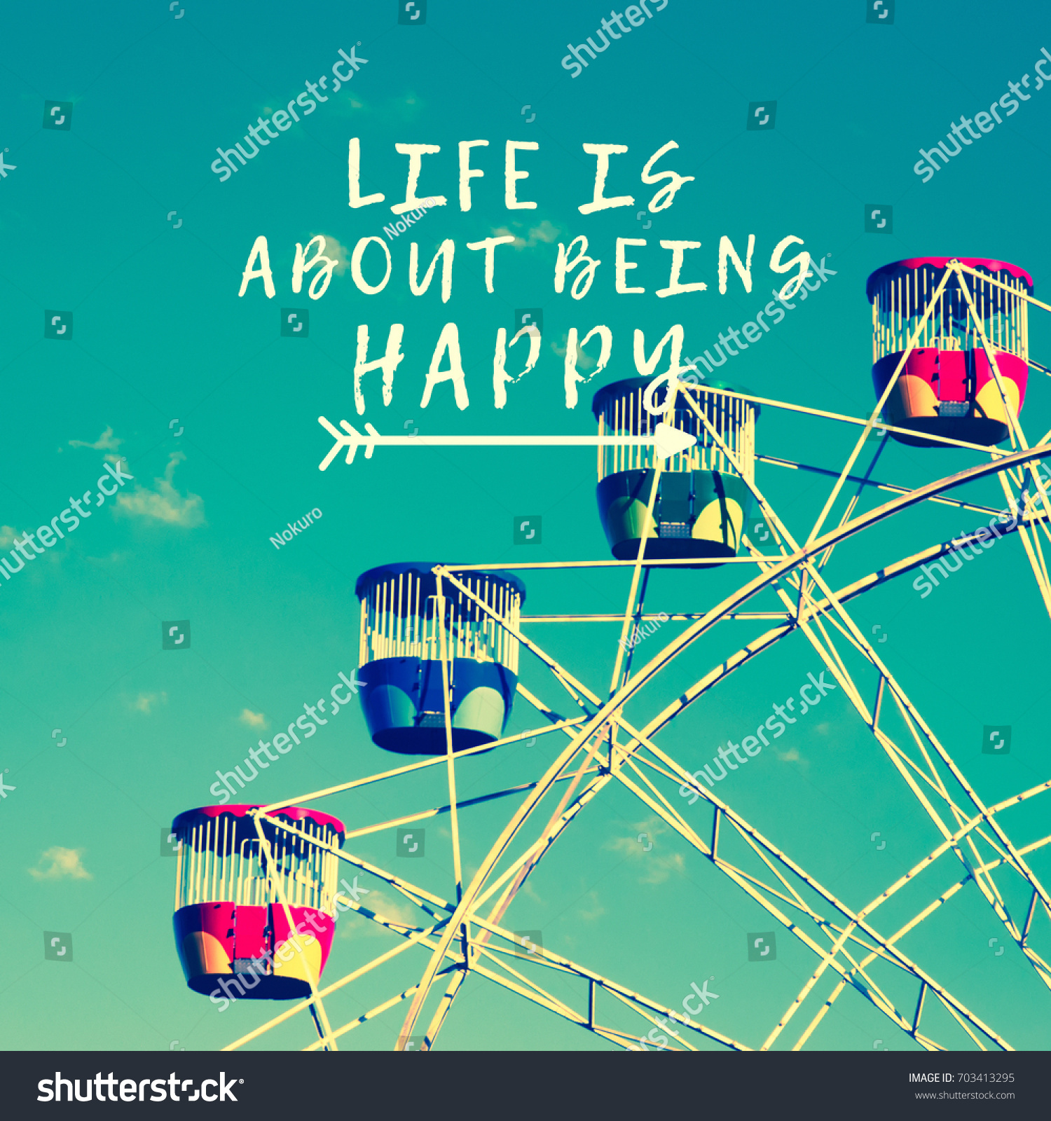 inspirational-quotes-life-about-being-happy-stock-photo-703413295