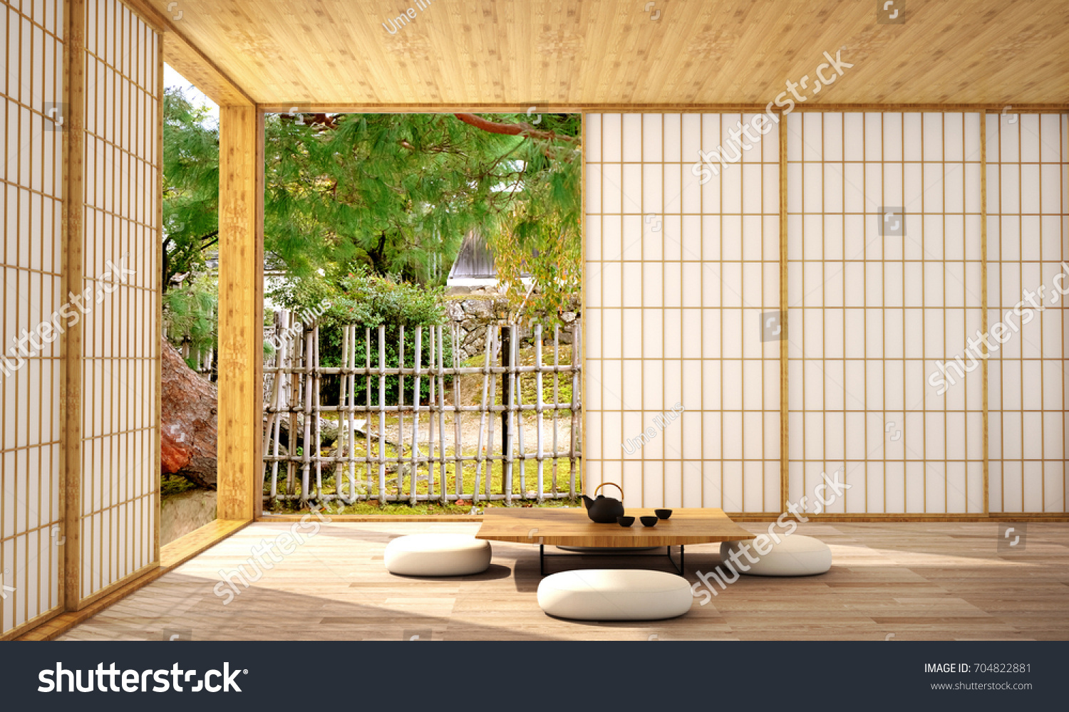Interior Design Modern Living Room Table Stock Illustration 704822881