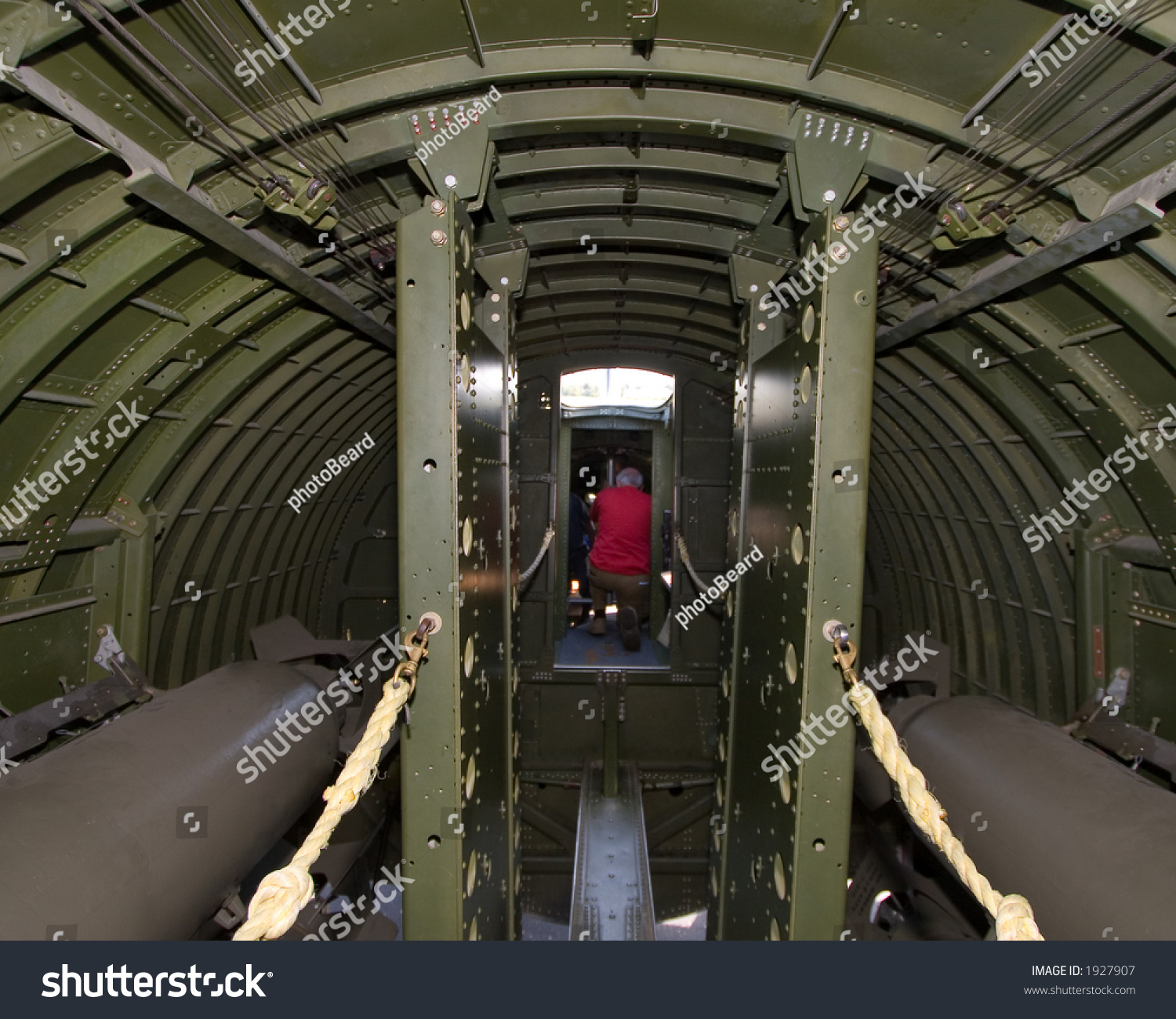 Interior Wwii B17g Bomber Stock Photo 1927907 - Shutterstock