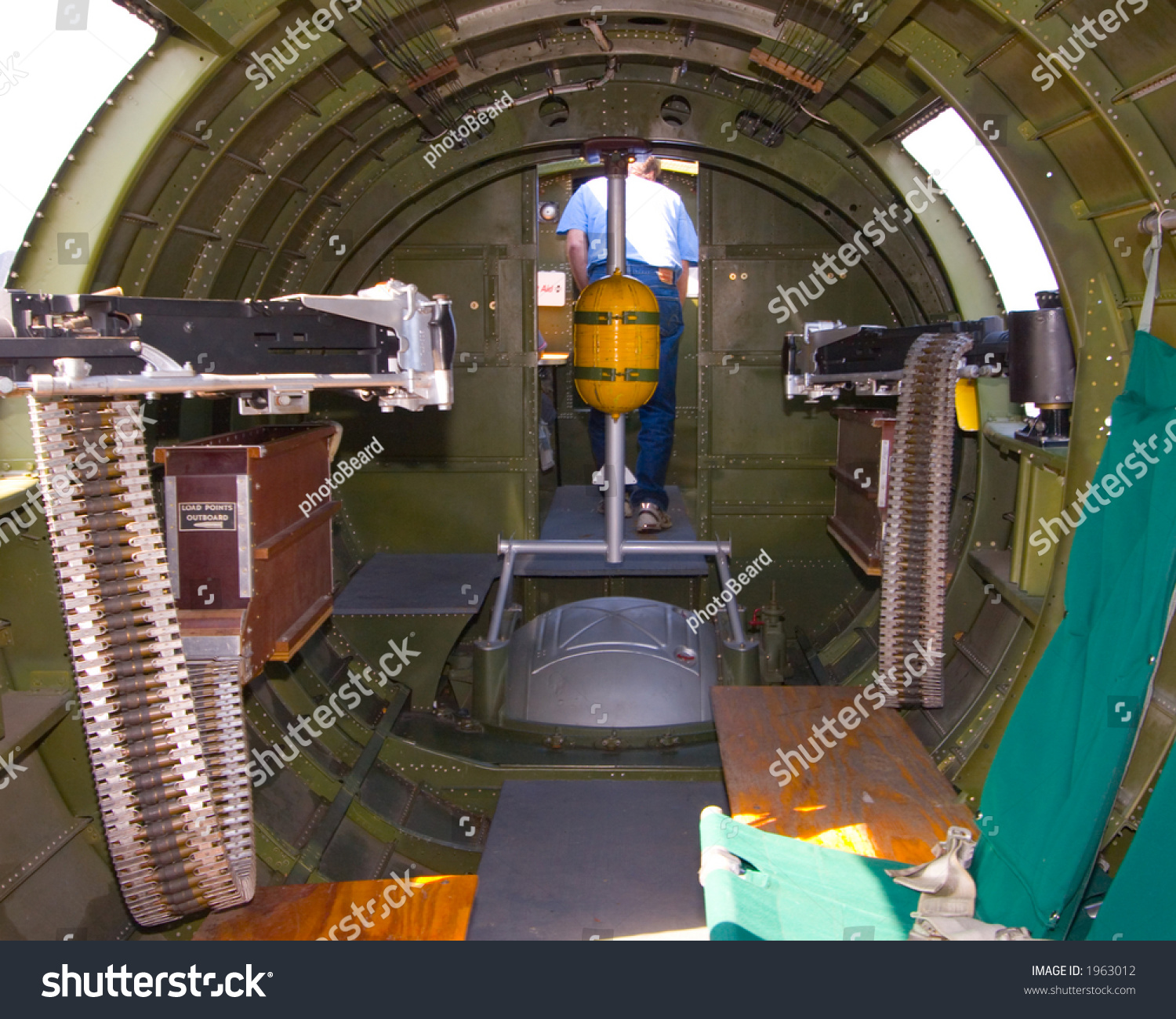 Interior Of B-17g Bomber Stock Photo 1963012 : Shutterstock