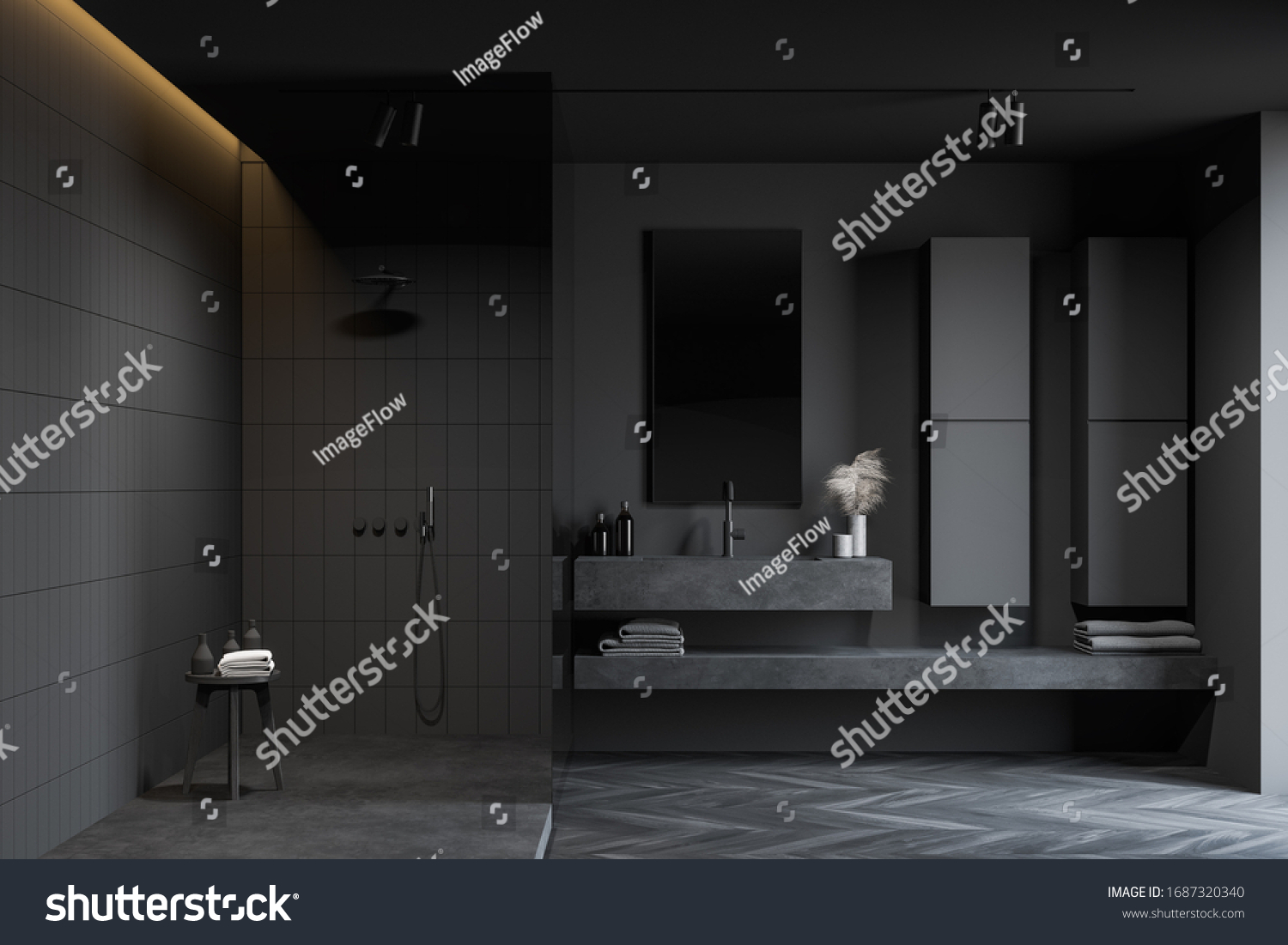 77,753 Dark bathroom Images, Stock Photos & Vectors | Shutterstock