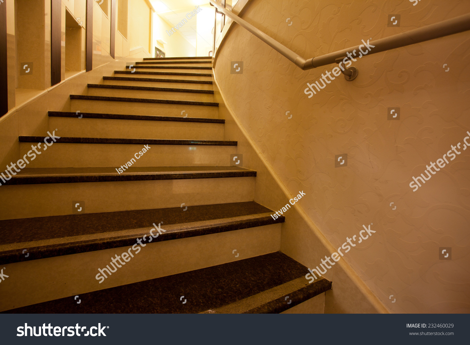 Interior Modern Marble Stairs Stock Photo 232460029 | Shutterstock