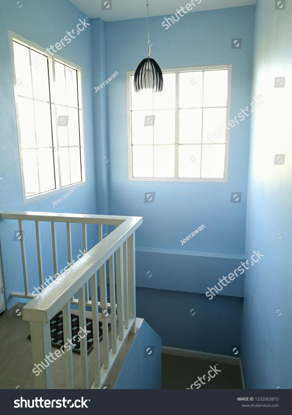 Interior Stair Case Area House That Stock Photo Edit Now