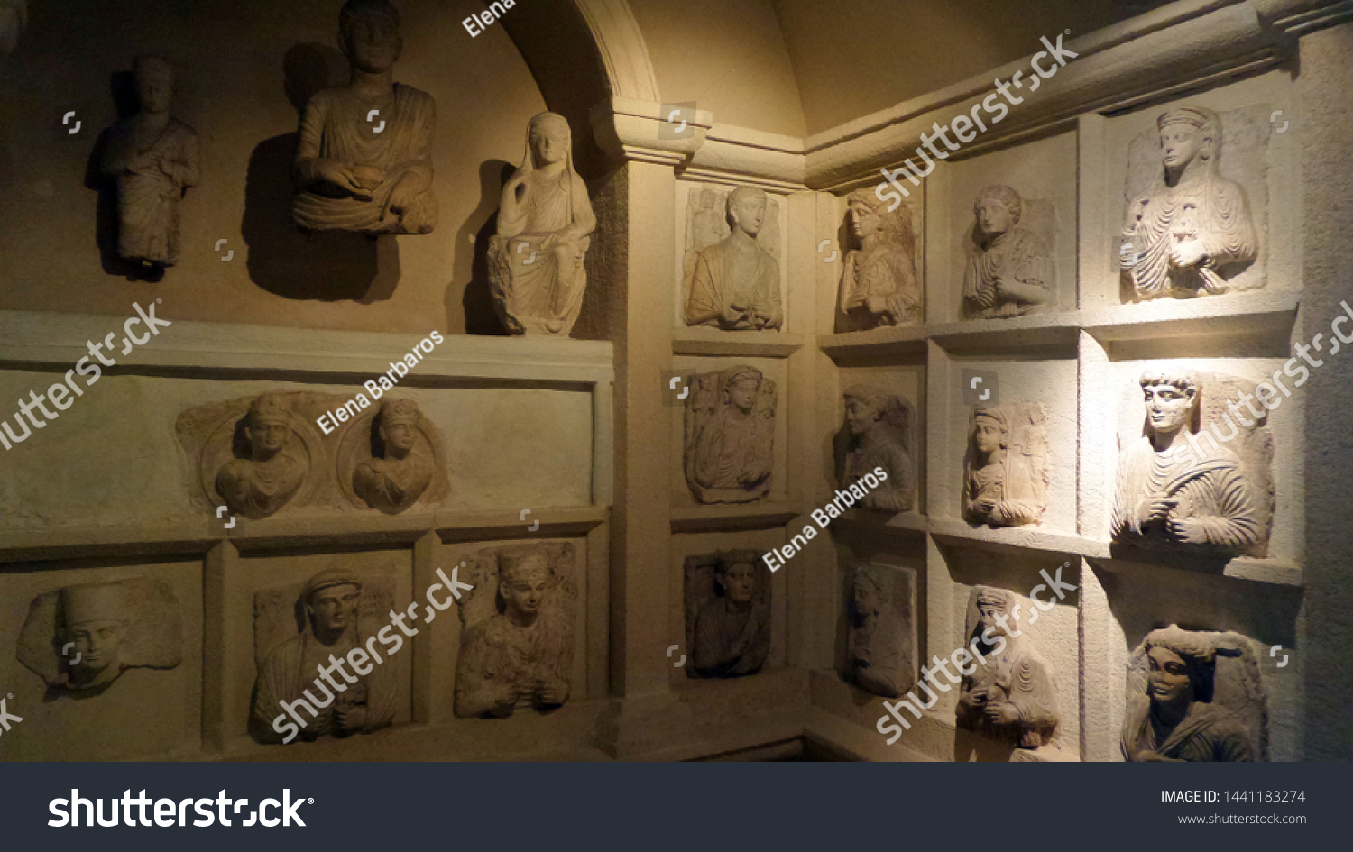 Interior Istanbul Archaeological Museum Antique Ancient