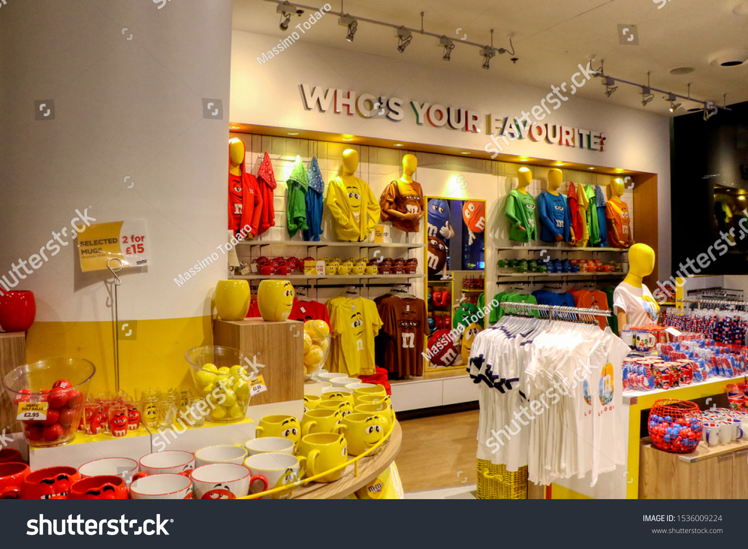 Interior Of The M M S World Store In The Heart Of Leicester Square London England United Kingom