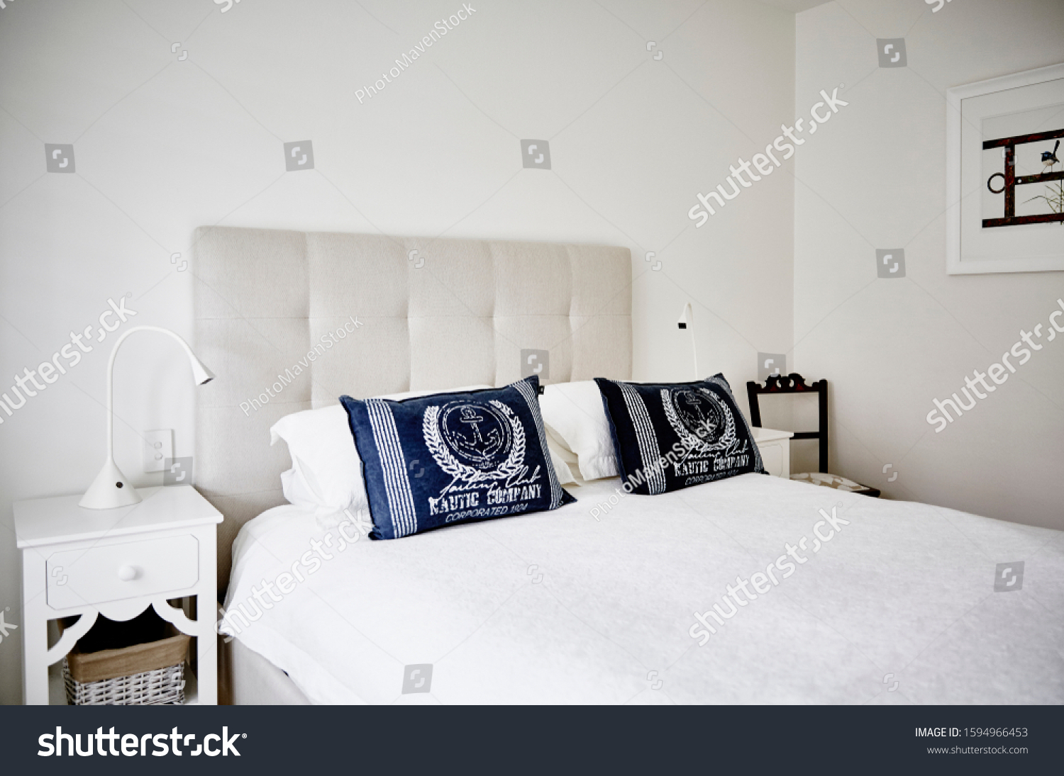 Interior Photography Fresh Light Bedroom White Stock Photo Edit Now