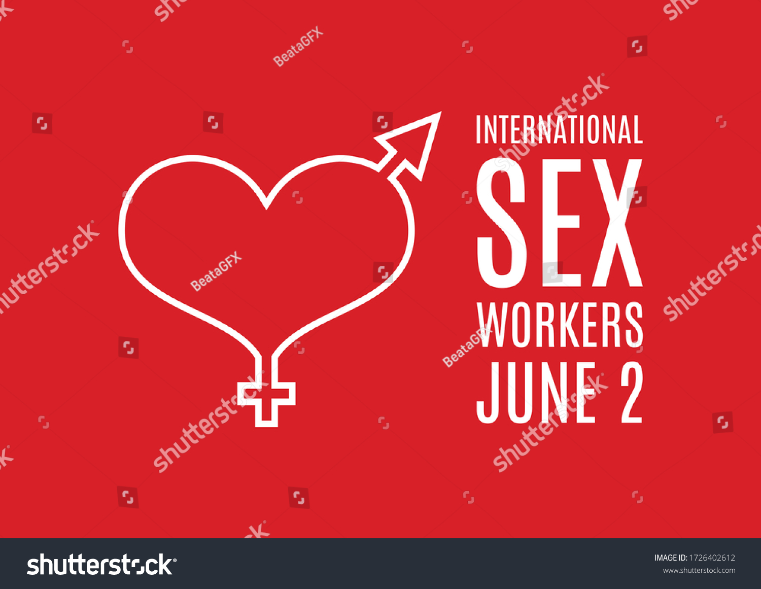 International Sex Workers Day Illustration Gender Stock Illustration