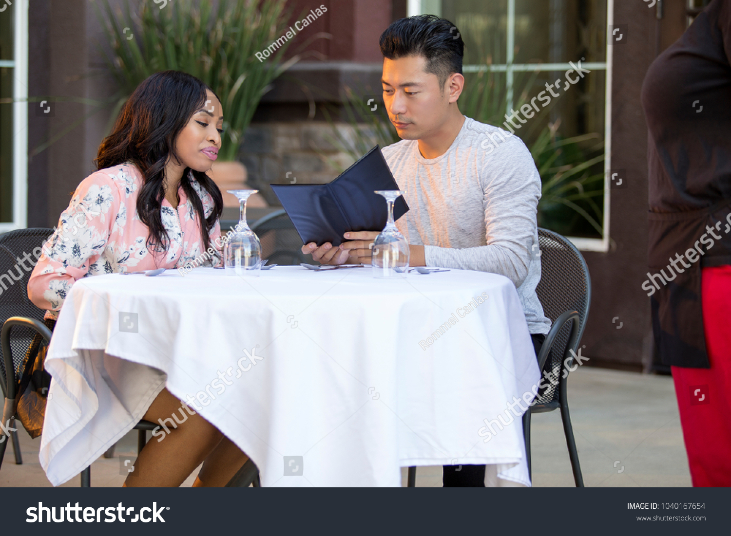 table outdoor table outdoor interracial outdoor