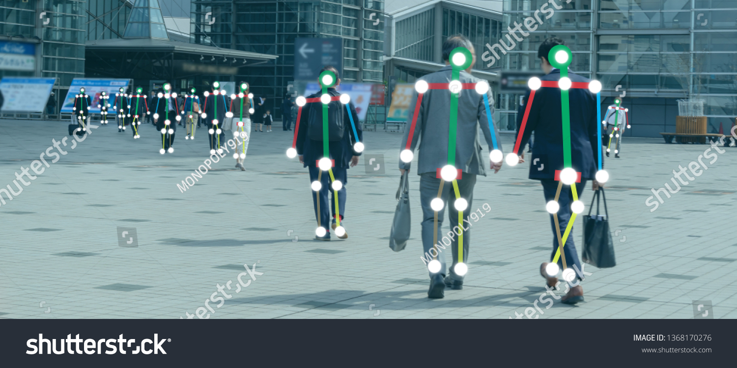 Iot Machine Learning Human Object Recognition Stock Photo 1368170276 ...