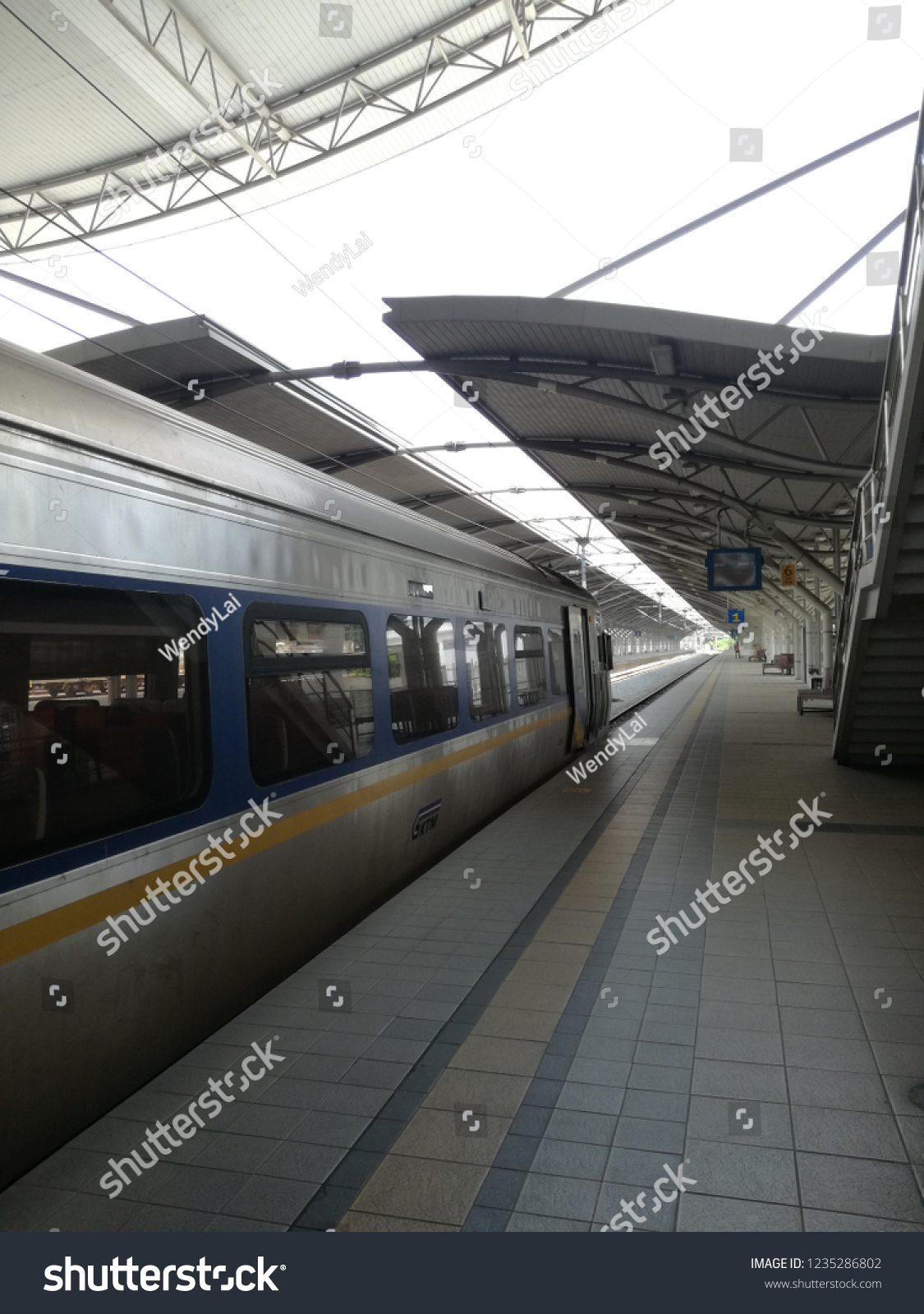 Ipoh Malaysia September 2018 Ets Train Stock Photo Edit Now 1235286802