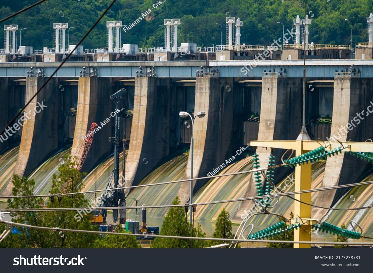 Iron Gates Romania Largest Hydropower Plant Stock Photo 2173238731 ...