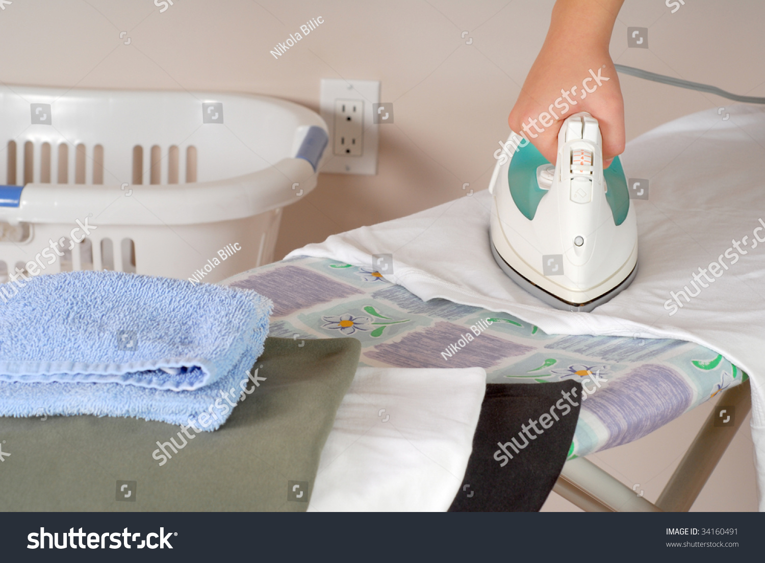ironing basket