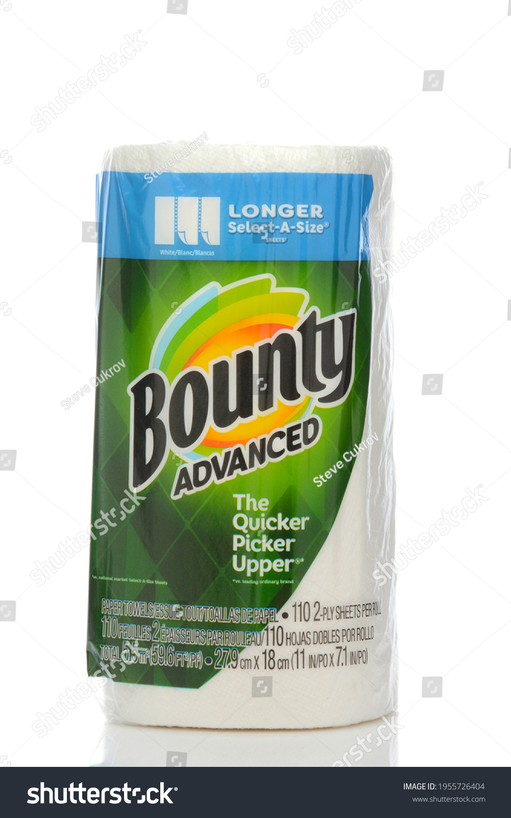 32 Bounty Paper Towels Images Stock Photos Vectors Shutterstock   Stock Photo Irvine California May A Roll Of Bounty Advanced Paper Towels The Quicker Picker 1955726404 