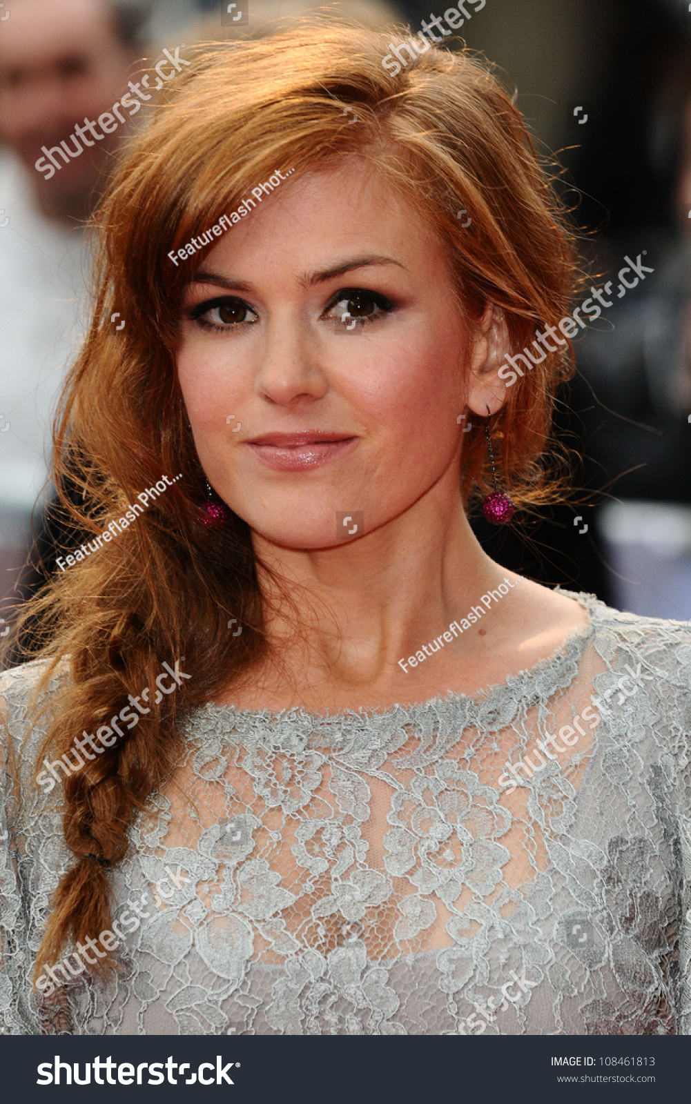 Isla Fisher Cast Arriving Premiere Dictator Stock Photo 108461813 ...