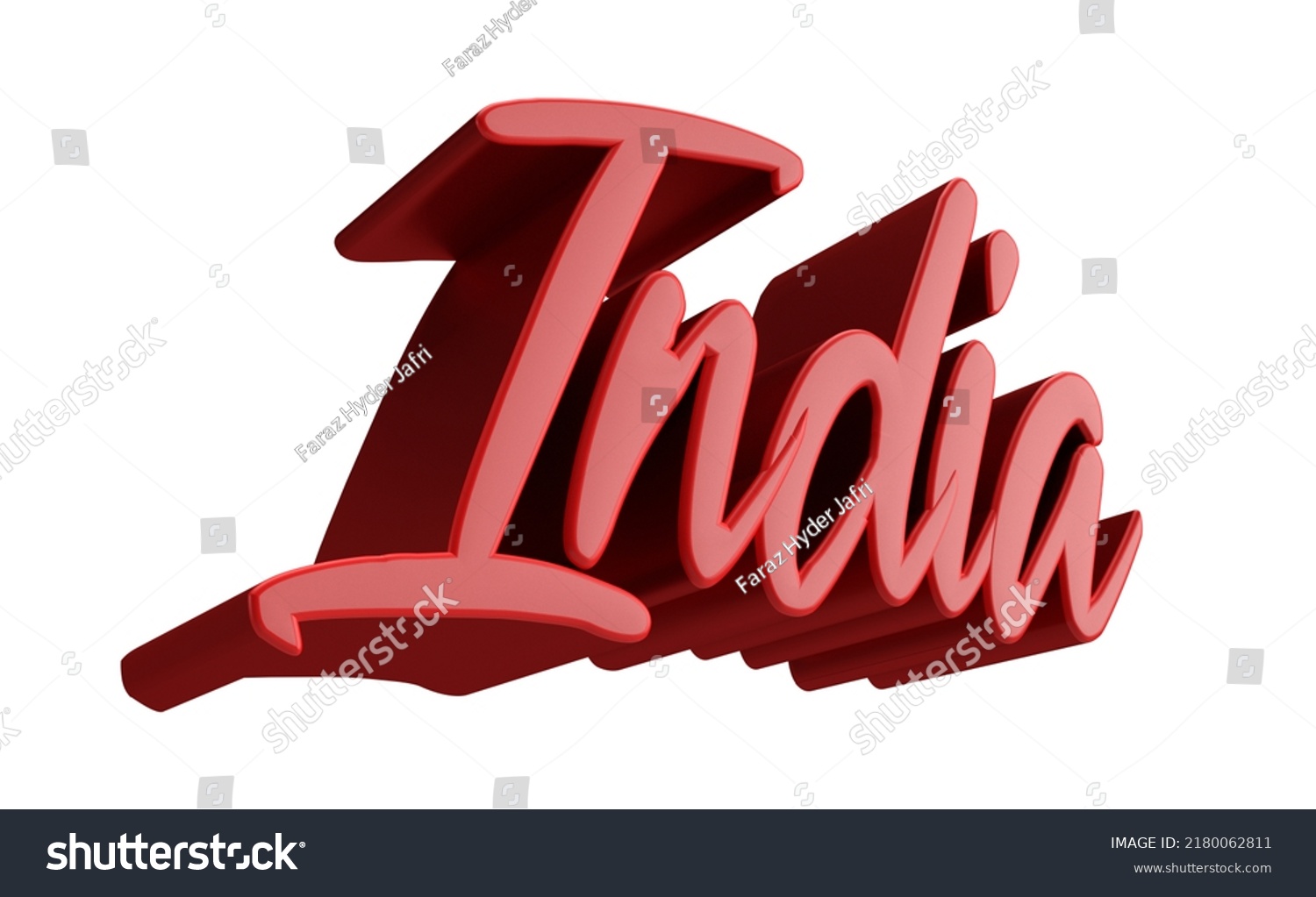 isolated-3d-letters-country-name-india-stock-illustration-2180062811